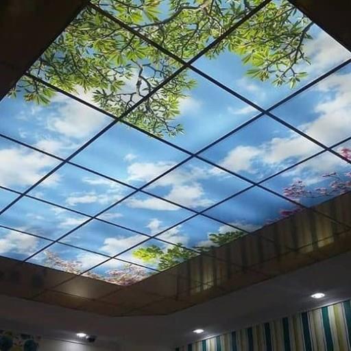 تایل تصویری آسمان مجازی با ابعاد 60در 60 سانتیمتر